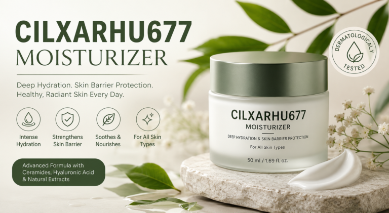 Cilxarhu677 Moisturizer: A Complete Guide to Healthy, Hydrated, and Glowing Skin