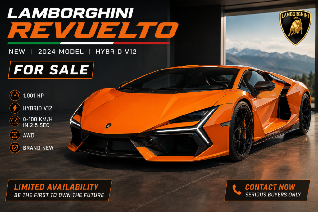 Lamborghini Revuelto for Sale New