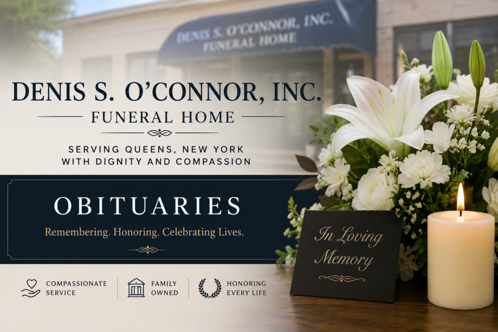 Denis S O'Connor Inc Funeral Queens New York Obituaries