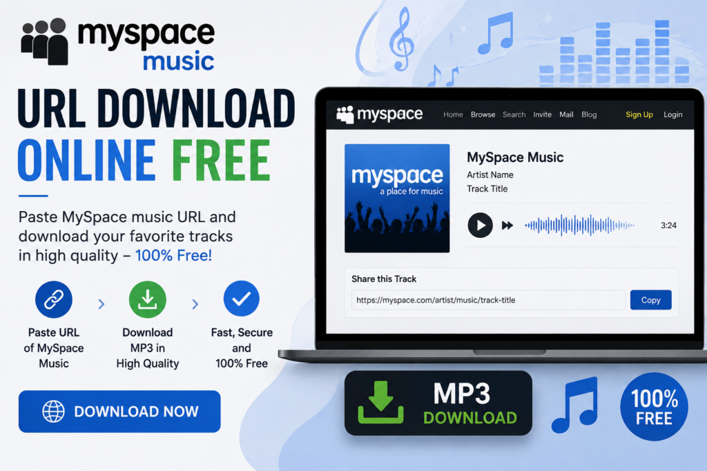 MySpace Music URL Download Online Free