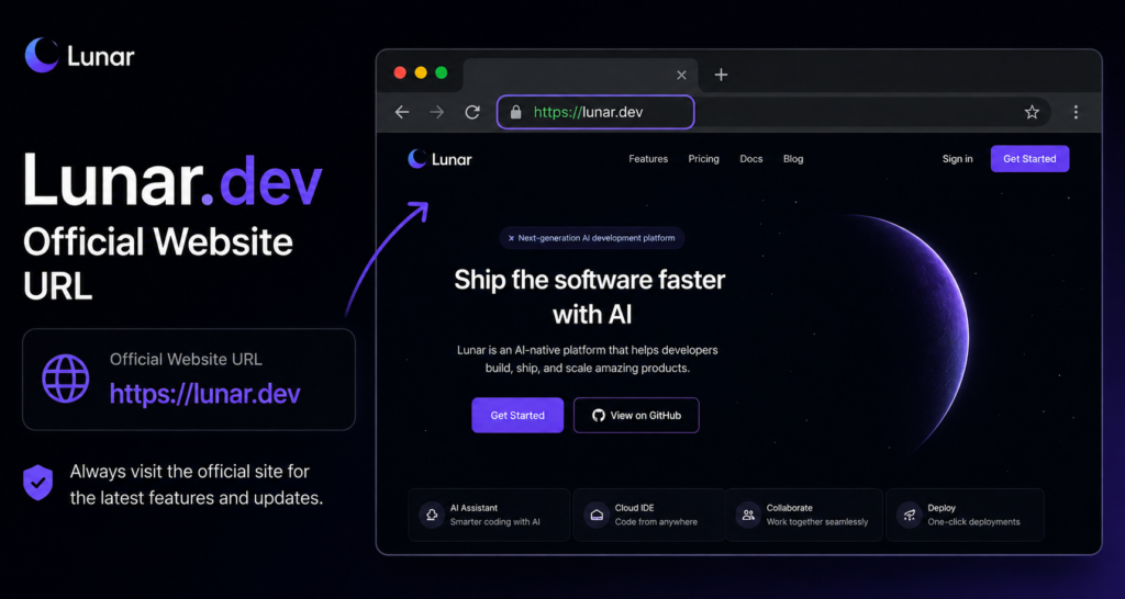 Lunar.dev Official Website URL