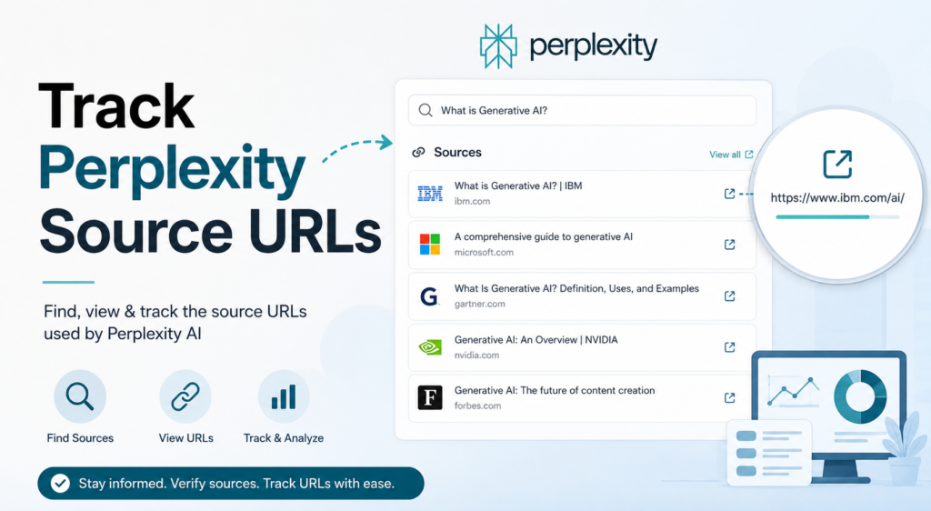 Track Perplexity Source URLs